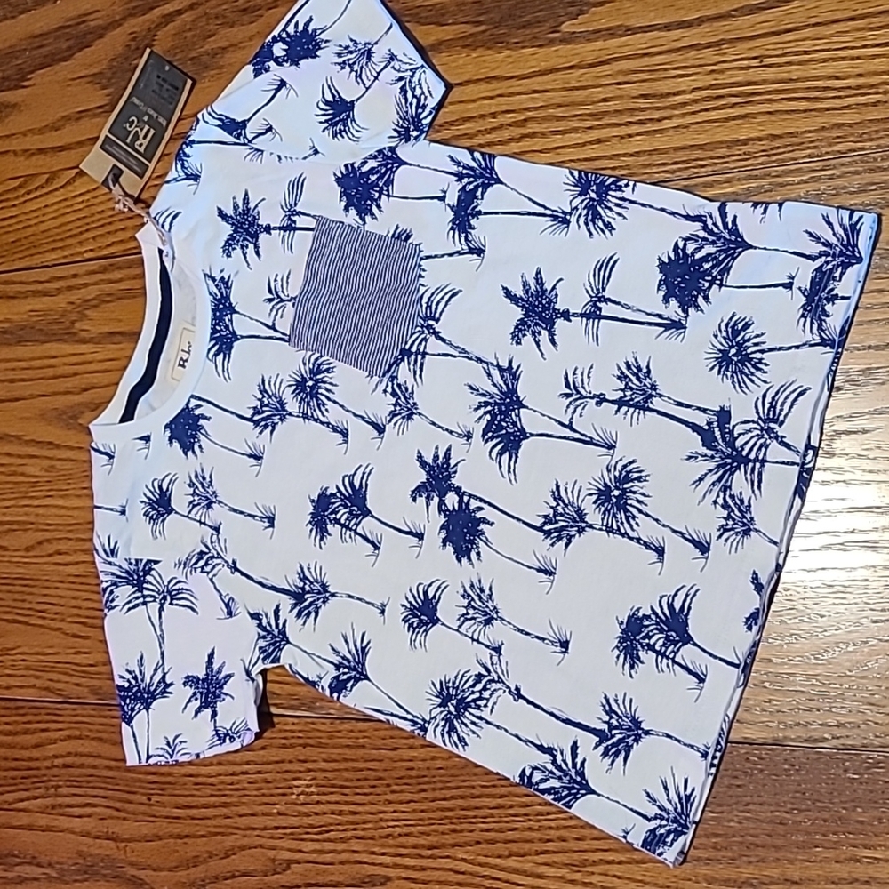 Rebel James & Charli Shirt NWT Palm Tree Shirt - Boy's 7